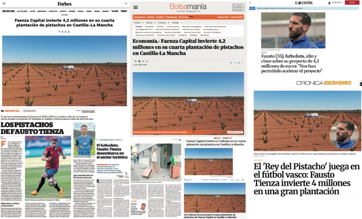 Clipping de Prensa Faenza Capital Diciembre 2025